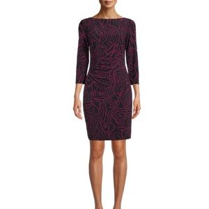 Anne Klein printed Patricia sheath dress